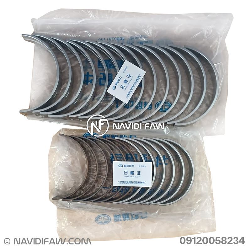 faw-genuine-main-and-rod-bearings-1 یاتاقان ثابت متحرک میبا اصلی فاو